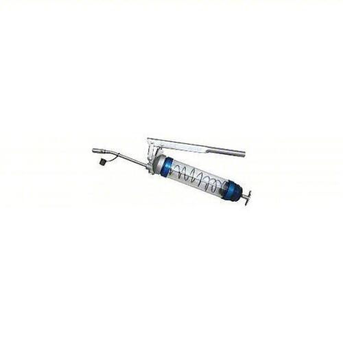 DESCRIPTION: (1) MANUAL GREASE GUN BRAND/MODEL: LINCOLN #3LKR6 INFORMATION: LEVER-GRIP HANDLE, CARTRIDGE LOAD, RIGID NOZZLE, VARIABLE STROKE, CLEAR SI