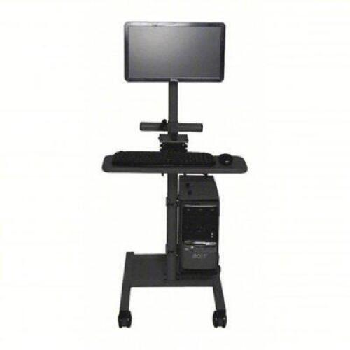 DESCRIPTION: (1) MEDICAL WORKSTATION BRAND/MODEL: VERSA #52JD73 INFORMATION: BLACK SIZE: 24" X 19" X 55" RETAIL$: $766.00 EA QTY: 1
