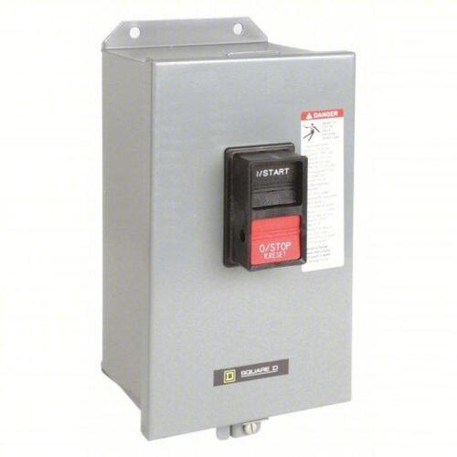 DESCRIPTION: (1) AC MANUAL STARTER BRAND/MODEL: SQUARE D #2BW25 INFORMATION: NON-REVERSING, 3 POLES, THERMAL PROTECTION SIZE: 27 A RETAIL$: $546.63 EA