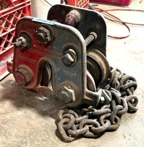 1 TON BEAM TROLLEY