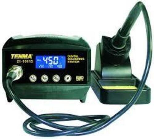 DESCRIPTION: (1) DIGITAL SOLDERING STATION BRAND/MODEL: TENMA #21-10115 INFORMATION: 60W COMPACT RETAIL$: $99.95 EA QTY: 1