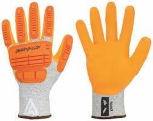 DESCRIPTION: (12) PAIRS OF GLOVES BRAND/MODEL: ACTIVARMR, ANSELL #97-125 INFORMATION: ORANGE SIZE: MEDIUM RETAIL$: $43.81 TOTAL QTY: 12