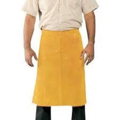 DESCRIPTION: (2) WAIST APRONBRAND/MODEL: TILLMANINFORMATION: COWHIDE, SIDE SPLIT, HEAVYWEIGHTSIZE: 24" X 24"RETAIL$: $37.00 EAQTY: 2