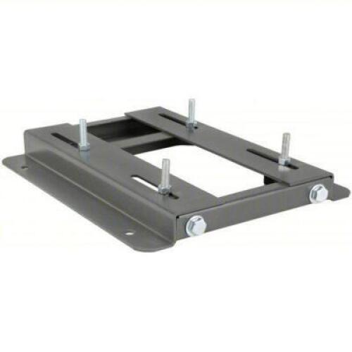 DESCRIPTION: (1) ADJUSTABLE STEEL MOTOR BASE BRAND/MODEL: DAYTON #2M516 INFORMATION: 324 COMPATIBLE NEMA FRAME SIZE, 2 ADJUSTING BOLTS SIZE: 22 3/4 IN