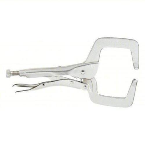DESCRIPTION: (3) LOCKING C-CLAMP BRAND/MODEL: WESTWARD #2FDD1 INFORMATION: CLAMPING FORCE: 900 LBS/NICKEL PLATED SIZE: 11"NOMINAL CLAMP X 3-3/8"MAX OP