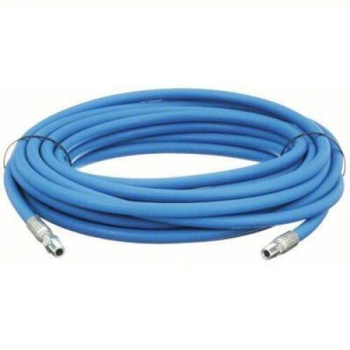 DESCRIPTION: (1) PRESSURE WASHER HOSE BRAND/MODEL: CONTINENTAL #3JT39 INFORMATION: 3/8 IN ID, NEOPRENE, BLUE, 3/8 IN X 3/8 IN FITTING SIZE, 3,000 PSI