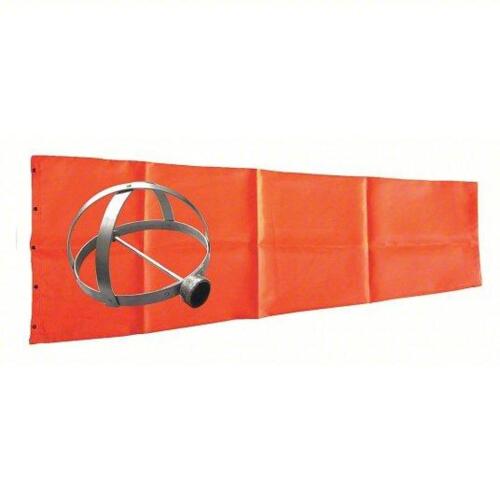 DESCRIPTION: (1) WINDSOCK KIT BRAND/MODEL: PRODUCT NUMBER #3LWE6 INFORMATION: ORANGE, NYLON SIZE: 96"L X 18" RETAIL$: $178.36 EA QTY: 1