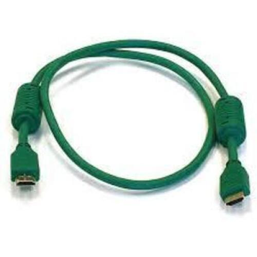 DESCRIPTION: (1) TRAY OF (20) HIGH SPEED HDMI CABLESBRAND/MODEL: MONOPRICE #3950INFORMATION: GREENSIZE: 3'RETAIL$: $9.58 EAQTY: 1