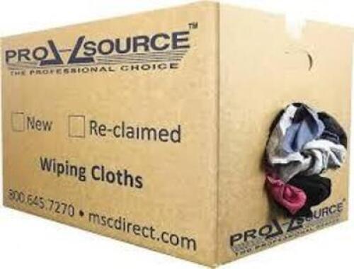 DESCRIPTION: (1) RECLAIMED RAGSBRAND/MODEL: PRO-SOURCEINFORMATION: BLUE, 10LBSRETAIL$: $91.62 EAQTY: 1