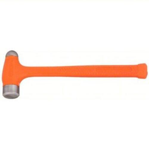DESCRIPTION: (1) DEAD BLOW BALL PEIN HAMMER BRAND/MODEL: STANLEY #6R294 INFORMATION: ORANGE SIZE: Steel Handle, Textured Grip, 24 oz Head Wt, 1 1/2 in