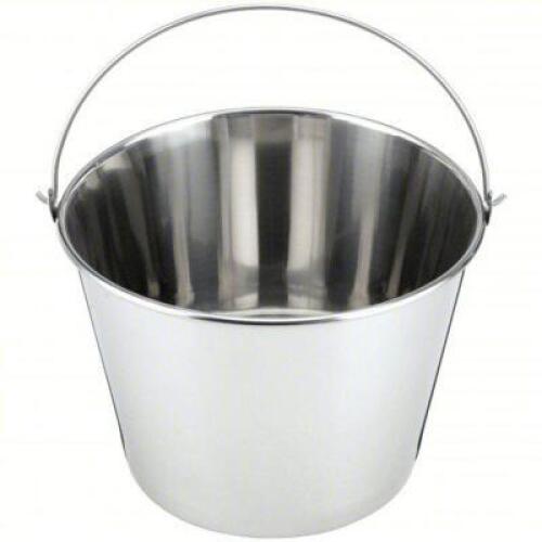 DESCRIPTION: (1) BUCKET BRAND/MODEL: 3CYL3 INFORMATION: STAINLESS STEEL SIZE: 5 GALLON RETAIL$: $225.31 EA QTY: 1
