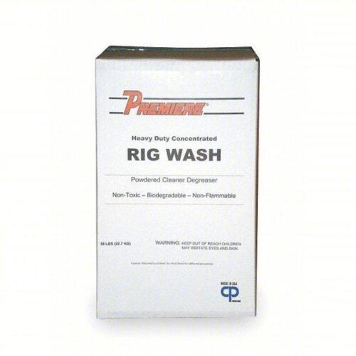 DESCRIPTION: (1) HEAVY DUTY CONCENTRATED RIG WASH BRAND/MODEL: PREMIERE #2WJE7 SIZE: 50 LB RETAIL$: $108.84 EA QTY: 1
