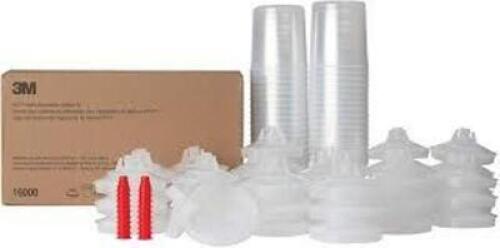 DESCRIPTION: (1) PAINT SPRAY GUN CUP LIDS LINERS KIT BRAND/MODEL: 3M PPS SIZE: 22 OZ RETAIL$: $88.61 EA QTY: 1