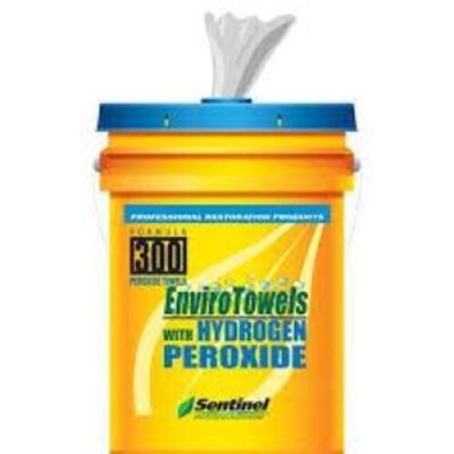 DESCRIPTION: (2) BUCKET OF CLEANING TOWELS BRAND/MODEL: ENVIRO TOWELS INFORMATION: 300 TOWELS RETAIL$: $80.00 EA QTY: 2