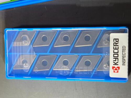DESCRIPTION: (30) CARBIDE TURNING INSERTS BRAND/MODEL: KYOCERA DNGG 432 DP RETAIL$: $610.20 QTY: 30