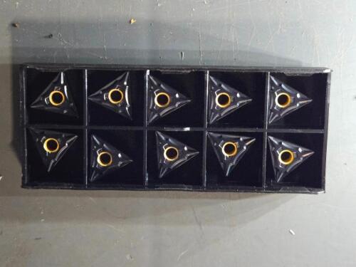 DESCRIPTION: (20) CARBIDE TURNING INSERTS BRAND/MODEL: NANOMECH TNMG331 MF TPH2020 RETAIL$: $342.00 QTY: 20