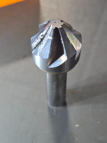 DESCRIPTION: (1) CARBIDE COUNTERSINK BRAND/MODEL: HERTEL 02389757 SIZE: 1" DIA 82* RETAIL$: $113.26 QTY: 1