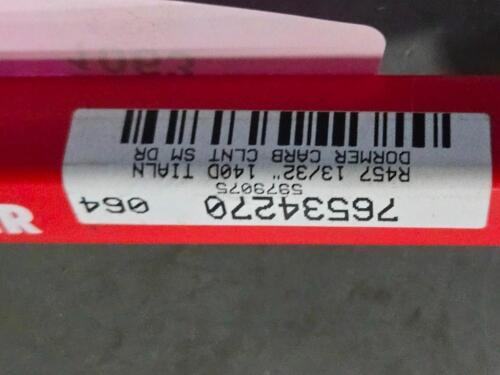 DESCRIPTION: (1) CARBIDE SML DRILL BIT BRAND/MODEL: DORMER 76534270 SIZE: 13/32" RETAIL$: $191.00 QTY: 1