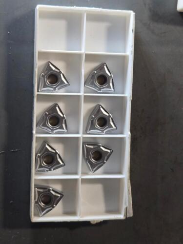 DESCRIPTION: (17) CARBIDE TURNING INSERTS BRAND/MODEL: SECO WNMG080404-M3 TP100 RETAIL$: $203.98 QTY: 17