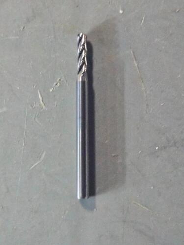 DESCRIPTION: (4) CARBIDE SQ END MILL BRAND/MODEL: ACCUPRO 07764475 SIZE: 5/64" DIA 1/4" LOC RETAIL$: $37.20 QTY: 4