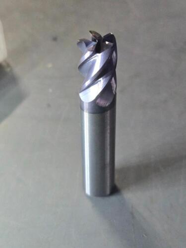 DESCRIPTION: (1) CARBIDE CORNER RADIUS END MILL BRAND/MODEL: MA FORD 17846 SIZE: 3/8" DIA 1/2" LOC RETAIL$: $56.96 QTY: 1
