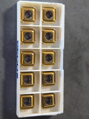 DESCRIPTION: (10) CARBIDE DRILLING INSERTS BRAND/MODEL: SECO SPGX12T3-C1 T400D RETAIL$: $298.00 QTY: 10