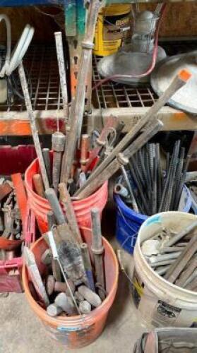 (2) BINS OF ASSORTED HAMMER BITS