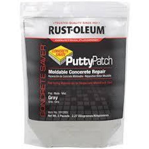 DESCRIPTION: (3) PUTTY PATCH BRAND/MODEL: RUSTOLEUM PUTTY PATCH #291995 INFORMATION: GRAY SIZE: 3 LB RETAIL$: $21.61 EA QTY: 3