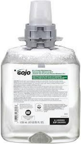 DESCRIPTION: (4) FOAM HANDWASH BRAND/MODEL: GOJO E1 SIZE: 1250 ML RETAIL$: $30.00 EA QTY: 4