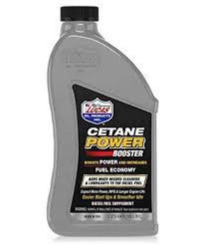 DESCRIPTION: (1) CETANE POWER BOOSTER BRAND/MODEL: LUCAS SIZE: 64 OZ RETAIL$: $17.04 EA QTY: 1