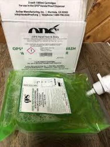 DESCRIPTION: (4) HAND HAIR AND BODY WASH BRAND/MODEL: OPS SIZE: 1000 ML RETAIL$: $13.25 EA QTY: 4