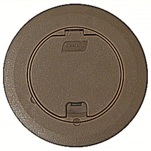 DESCRIPTION: (1) RECESSED SERVICE FLOOR BOX COVER BRAND/MODEL: STEEL CITY #2TEC2 SIZE: 6-3/8 DI RETAIL$: $127.57 EA QTY: 1