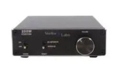 DESCRIPTION: (1) COMPACT STEREO AMPLIFIER BRAND/MODEL: STELLAR LABS/50-20810 INFORMATION: BLUETOOTH, 200W, CLASS D QTY: 1
