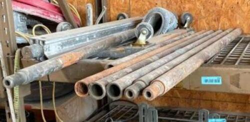 ASSORTED THREADED PIPES AS SHOWN