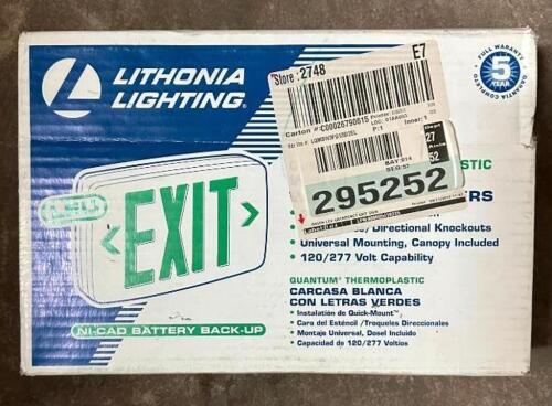 LITHONIA LED EXIT SIGN
