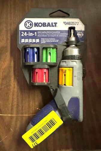 KOBALT 24-IN-1 RATCHET SCREWDRIVER