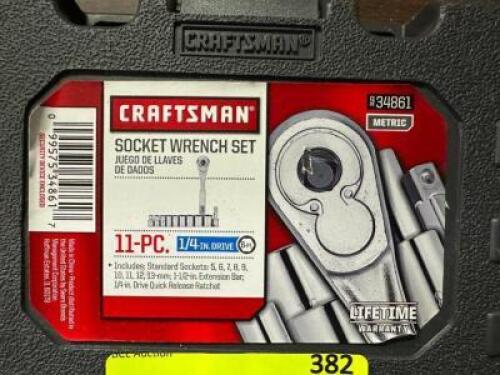 CRAFTSMAN 11PC SOCKET WRENCH SET