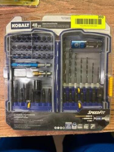 KOBALT 48PC IMPACT BIT SET