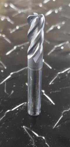DESCRIPTION: (4) SOLID CARBIDE BALL END MILL BRAND/MODEL: ISCAR ECKI-H4R 312 RETAIL$: $ 98.70 EA SIZE: 5/8 " DIA QTY: 4