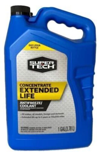 DESCRIPTION: (2) CONCENTRATED EXTENDED LIFE ANTIFREEZE COOLANT BRAND/MODEL: SUPER TECH SIZE: 1 GALLON RETAIL$: $10.88 EA QTY: 2