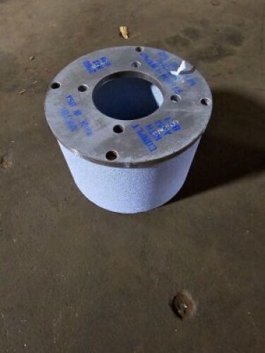 DESCRIPTION: (2) GRINDING WHEEL GLEASON CUP PLATE MOUNT BRAND/MODEL: NORTON #69210472833 SIZE: 7.100X4.725 RETAIL$: $193.82 EA QTY: 2