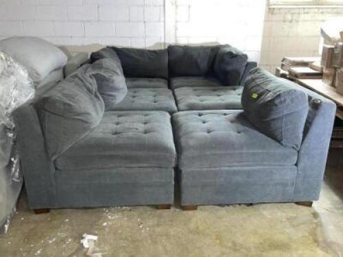 SOFA SECTIONAL WITH OTTOMAN