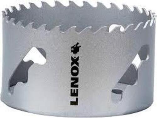 DESCRIPTION: (2) HOLE SAW BRAND/MODEL: LENOX INFORMATION: METALWOLF SIZE: 3-5/8" RETAIL$: $33.99 EA QTY: 1