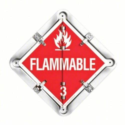 DESCRIPTION: (3) LEGEND FLIP PLACARD BRAND/MODEL: LABELMASTER #81-8FO INFORMATION: MULTI RETAIL$: $43.64 EA QTY: 3
