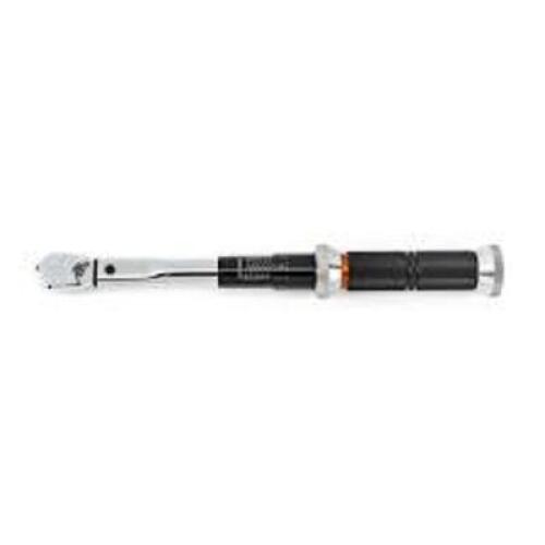 DESCRIPTION: (1) MICOMETER TORQUE QRENCH BRAND/MODEL: GEARWRENCH #85174 INFORMATION: 120 XP, 30-250 IN-LB SIZE: 3/8" RETAIL$: $221.67 EA QTY: 1