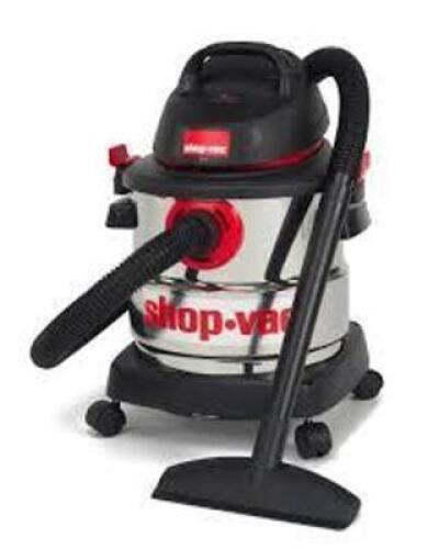 DESCRIPTION: (1) WET / DRY CONTRACTORS VACUUM BRAND/MODEL: SHOP VAC #87789-07 INFORMATION: SILVER AND BLACK SIZE: 5 GAL RETAIL$: $152.95 EA QTY: 1