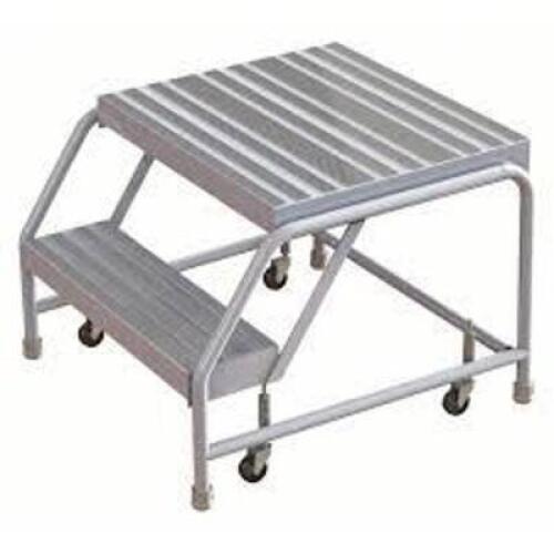 DESCRIPTION: (1) STEP STOOL BRAND/MODEL: BALLYMORE INFORMATION: ALUMINUM SIZE: 2 STEP RETAIL$: $301.00 EA QTY: 1