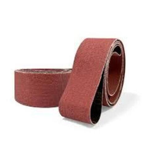 DESCRIPTION: (1) CASE OF (50) SANDING BELTS BRAND/MODEL: CUBITRON #14940894 INFORMATION: 984F, 36+ GRADE SIZE: 2-1/4" X 132" RETAIL$: $30.26 PER BELT