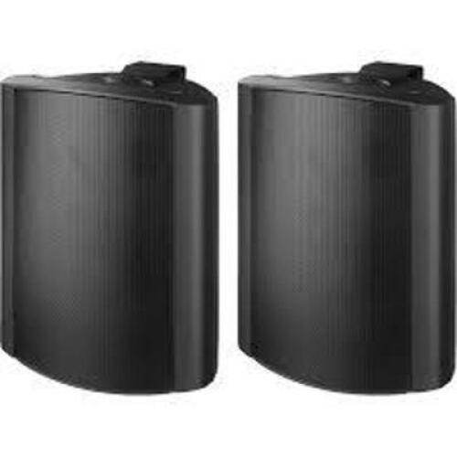 DESCRIPTION: (1) PAIR OF 2-WAY SPEAKER CABINETS BRAND/MODEL: HIFI BY MONACOR INFORMATION: 90 WATT RETAIL$: $142.89 EA QTY: 1