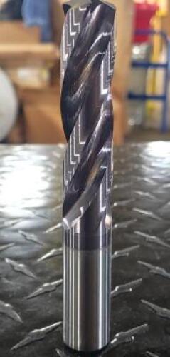 DESCRIPTION: (1) 3 FLUTE SOLID CARBIDE DRILL BRAND/MODEL: GARR 318280001 RETAIL$: $274.13 SIZE: 3/4" DIAM QTY: 1